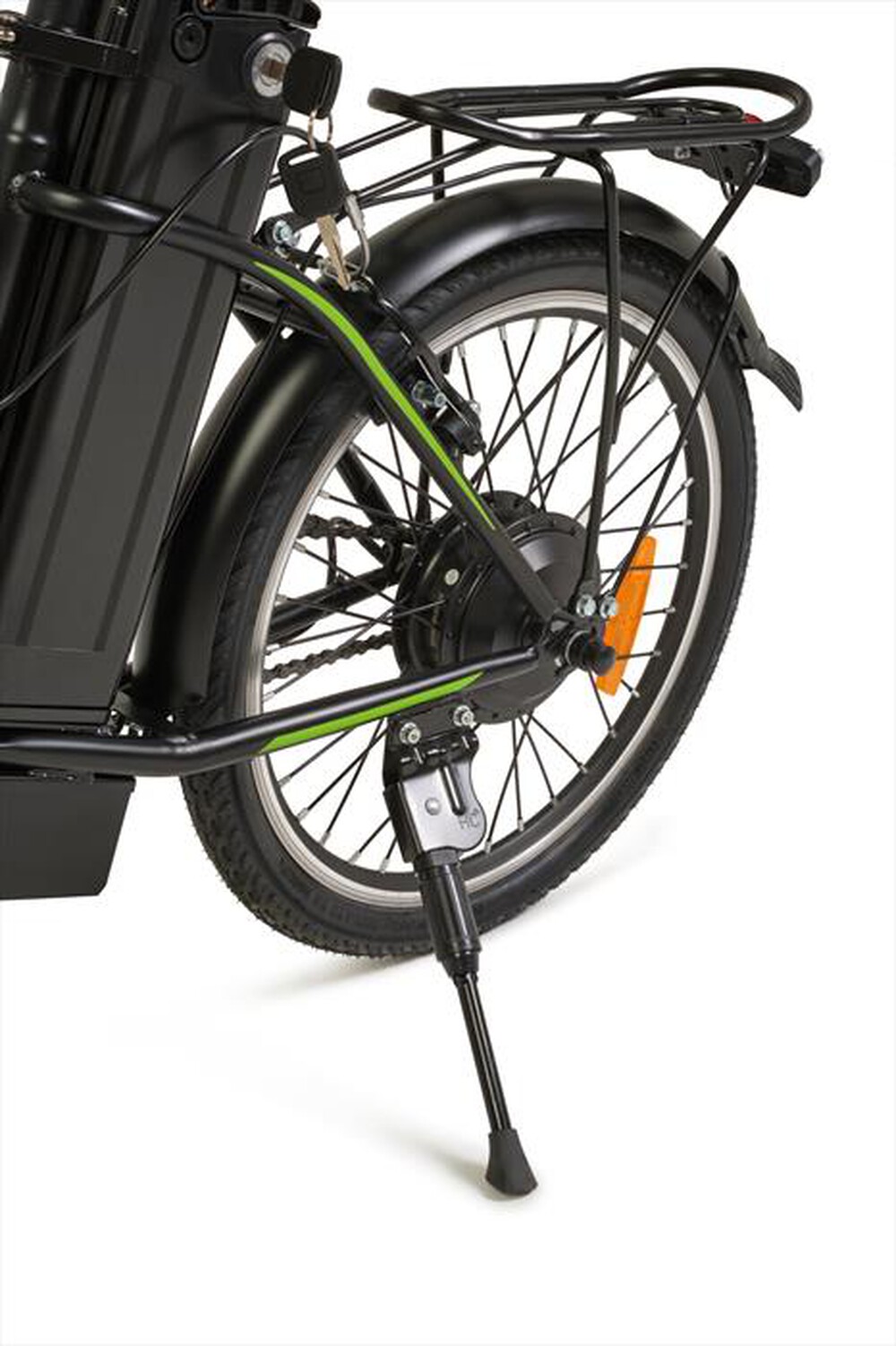 "IBIKE - FOLD GREEN 21 ITA99-NERO / VERDE"