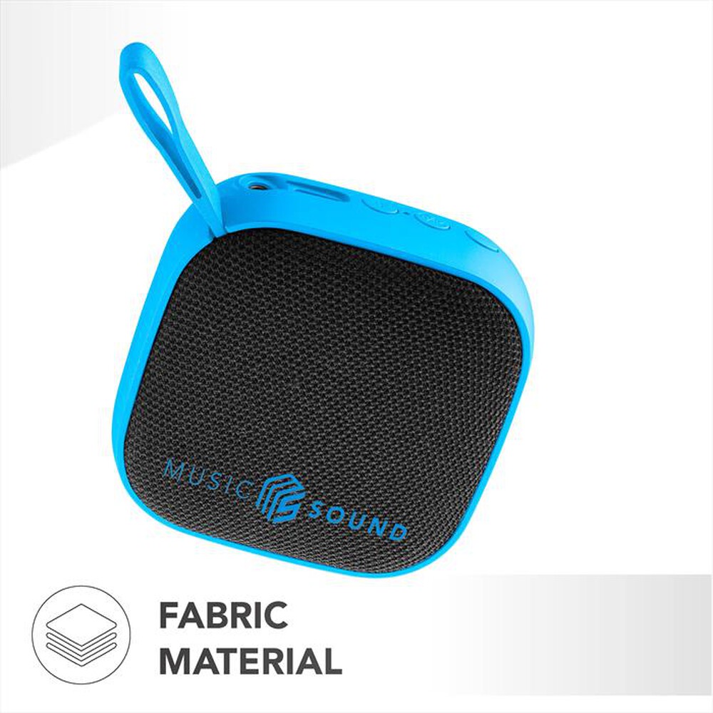 Immagine del prodotto MUSIC SOUND - WIRELESS SPEAKER MINI-Blu