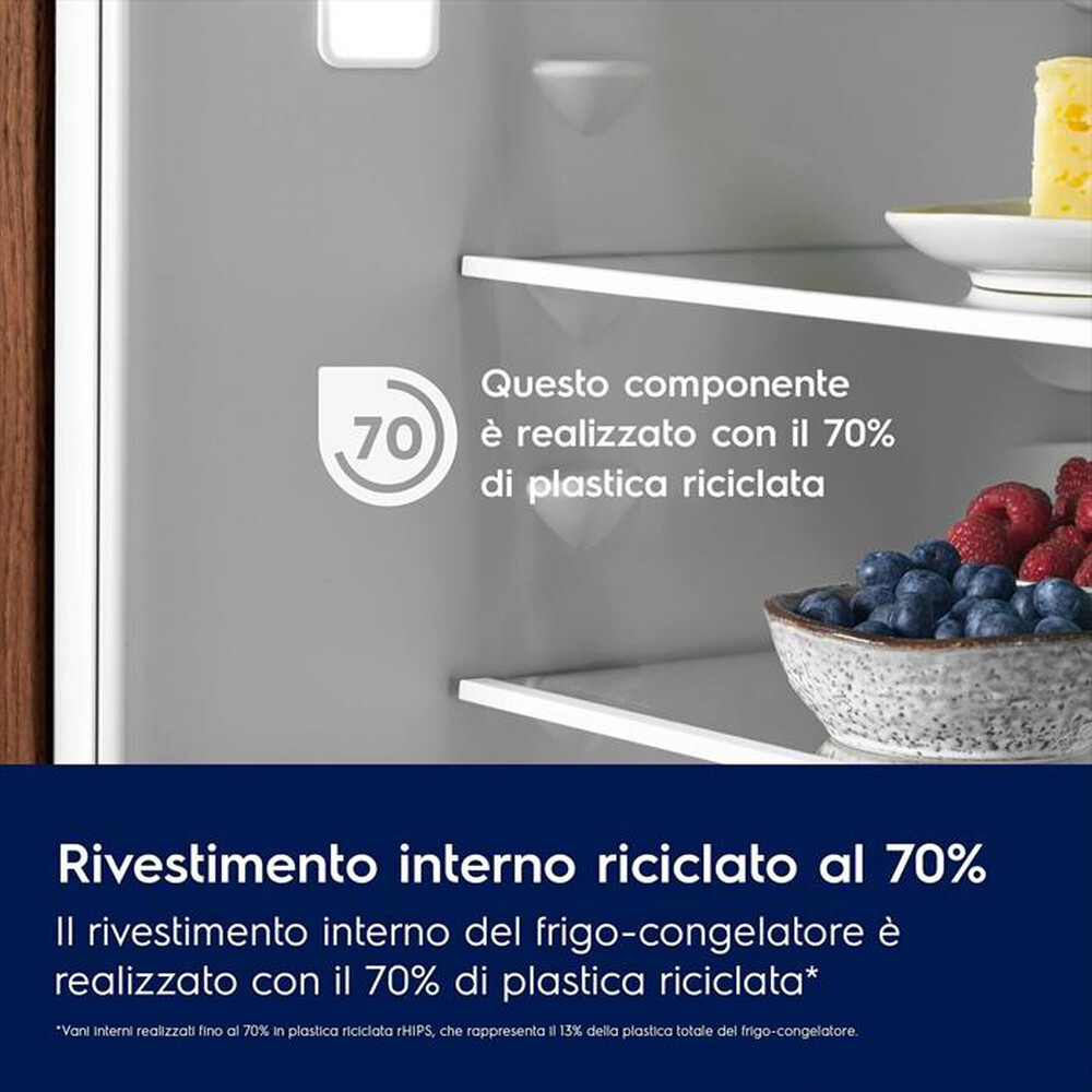 Immagine del prodotto ELECTROLUX - Frigorifero combinato ENG7TE75S Classe E 376 lt