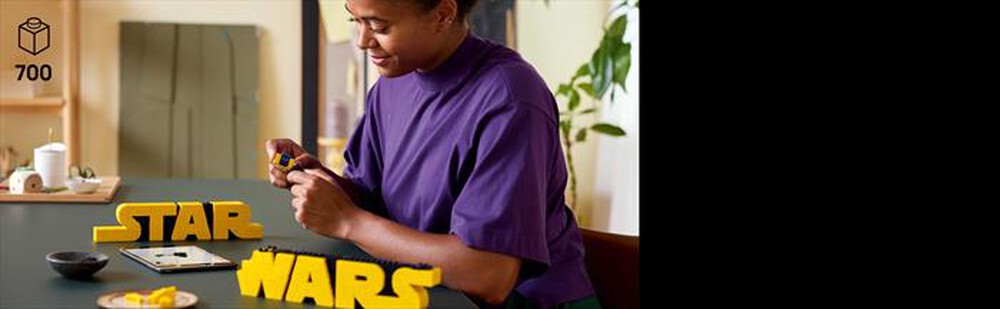 "LEGO - STAR WARS Logo Star Wars in mattoncini - 75407"