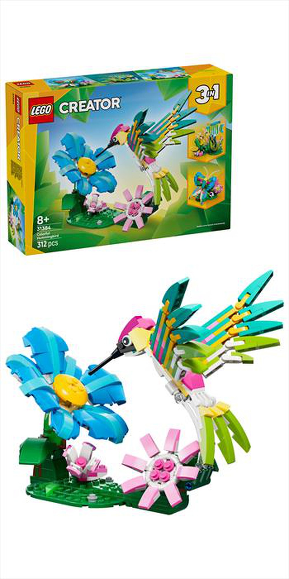Immagine del prodotto LEGO - CREATOR Animali selvatici:colibr&igrave; variopinto 31384