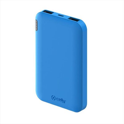 CELLY - PBE5000BL - POWERBANK ENERGY 5000MAH-Blu