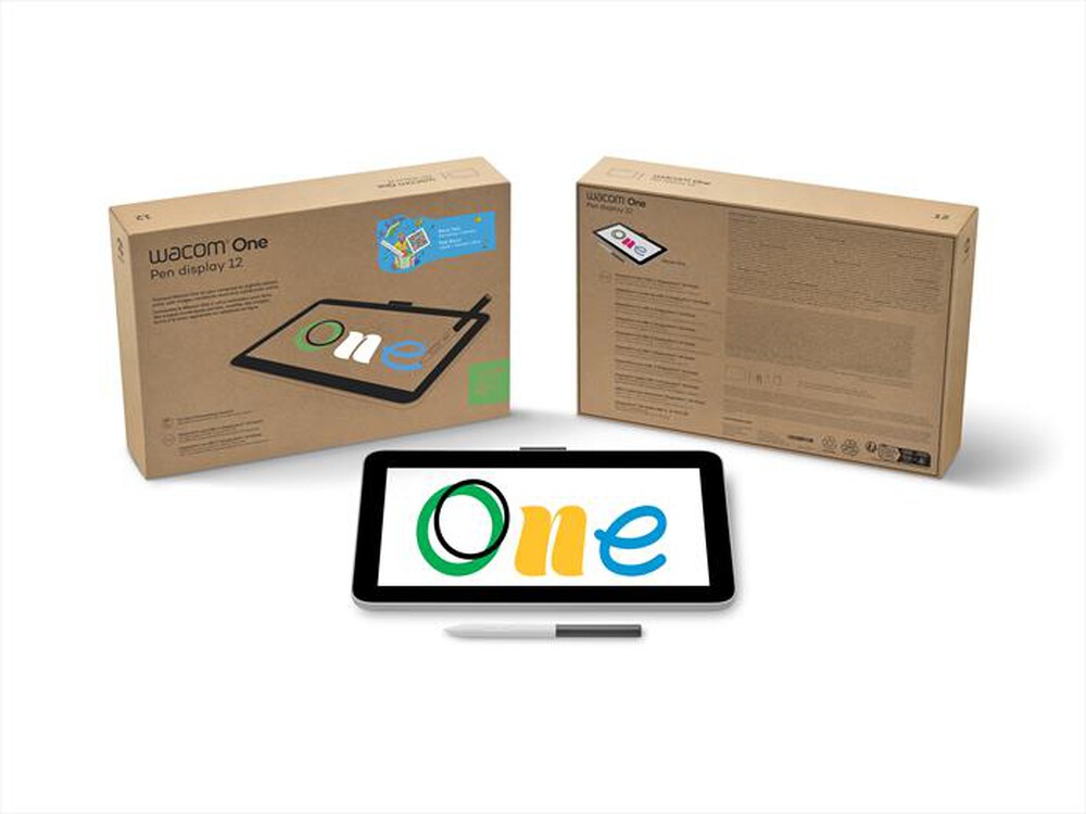 "WACOM - Tavoletta grafica ONE 12\"-nero"
