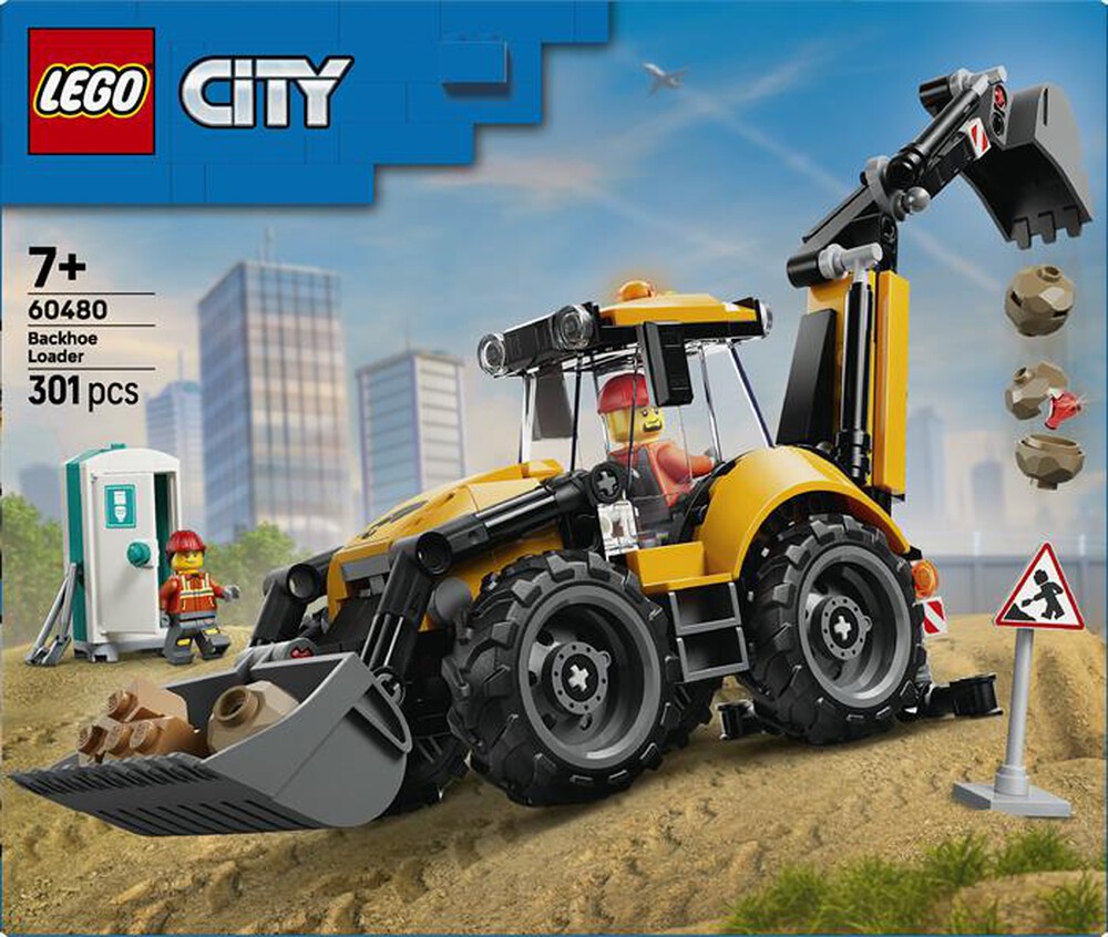 Immagine del prodotto LEGO - CITY Scavatrice da cantiere gialla - 60480