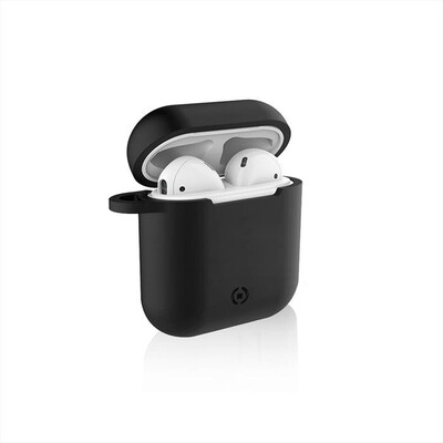 CELLY - CUSTODIA PER CHARGING BOX DELLE AIRPODS-Nero/Silicone