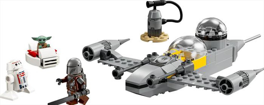 "LEGO - STAR WARS N-1 Starfighter di Mando e Grogu - 75410-Multicolore"