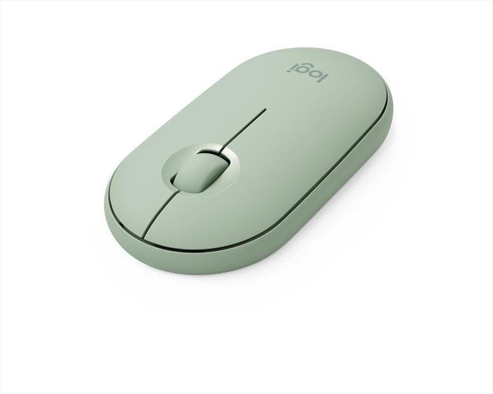 "LOGITECH - Logitech Pebble M350 Wireless Mouse - EUCALYPTUS-Eucalypso"