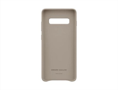 SAMSUNG - LEATHER COVER GALAXY S10+-Grigio