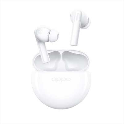 OPPO - Auricolare Bluetooth ENCO BUDS2-Moonlight White