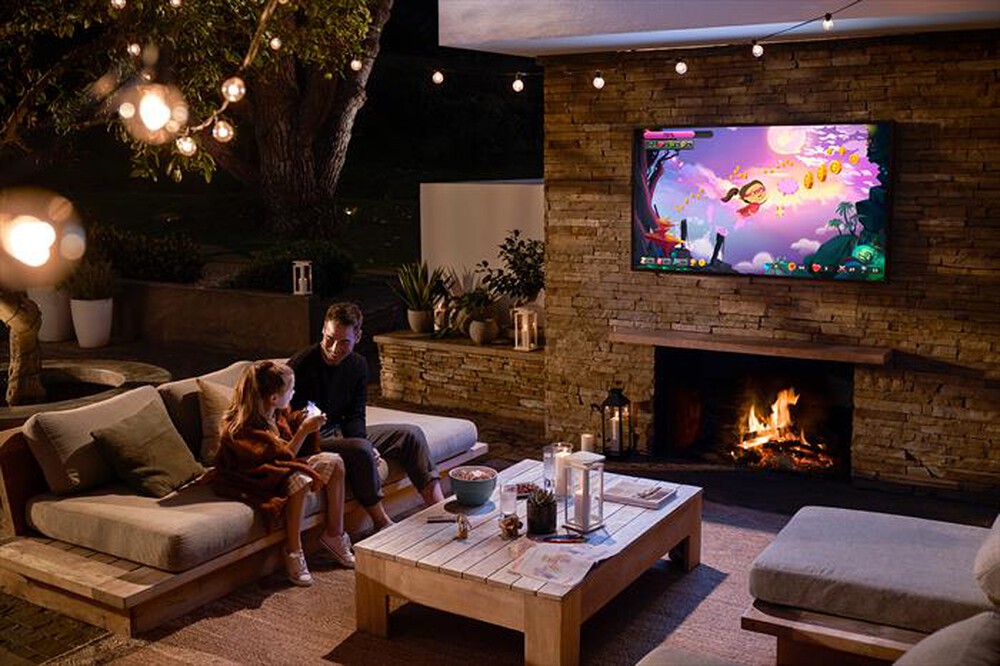 "SAMSUNG - Smart TV Q-LED The Terrace UHD 4K 55\" QE55LST7TA"
