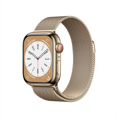 APPLE - WATCH SERIES 8 GPS + CELLULAR 41MM-Oro - Milanese