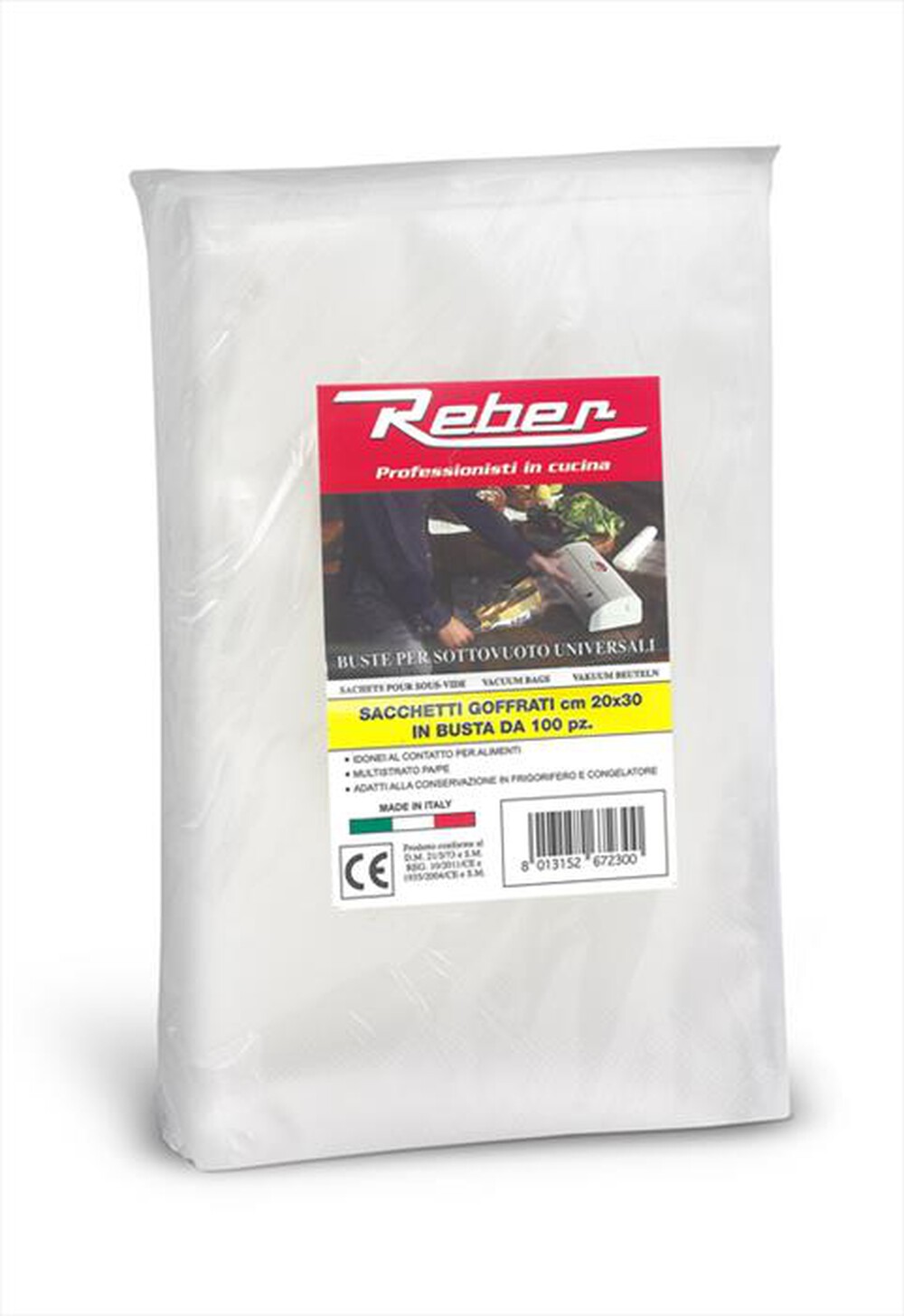 Immagine del prodotto REBER - SACC. SOTT. 20X30 CM 50 PZ.