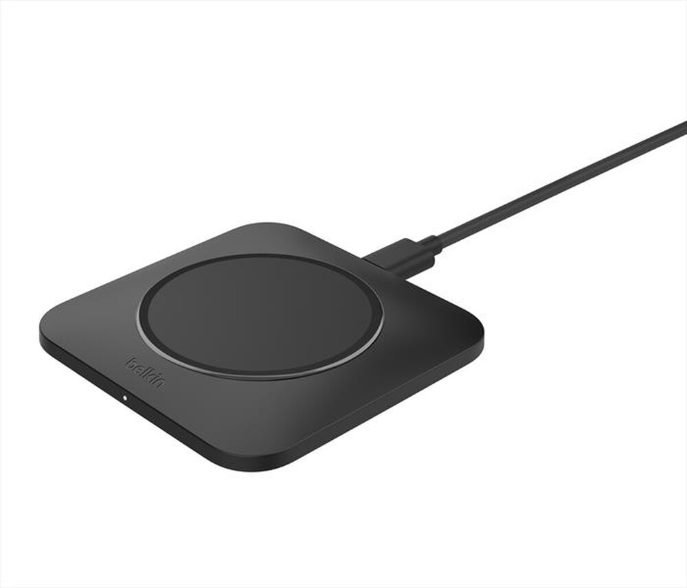 "BELKIN - TAPPETINO RICARICA WIRELESS 15W + CAVO USB-C-Nero"