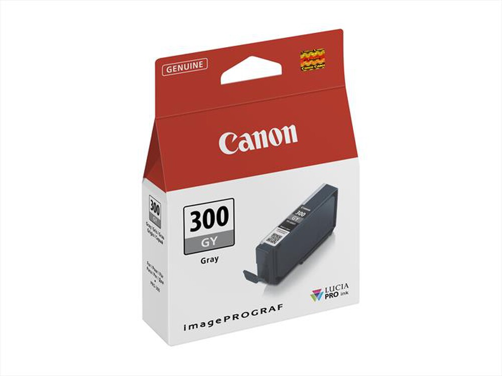 "CANON - SERBATOIO INCHIOSTRO GRIGIO PFI-300 GY-Grigio"