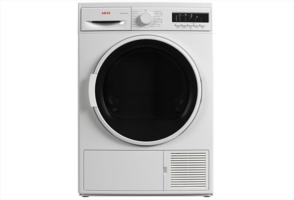"AKAI - Asciugatrice ASC8025GV 8kg Classe A++-Bianco"