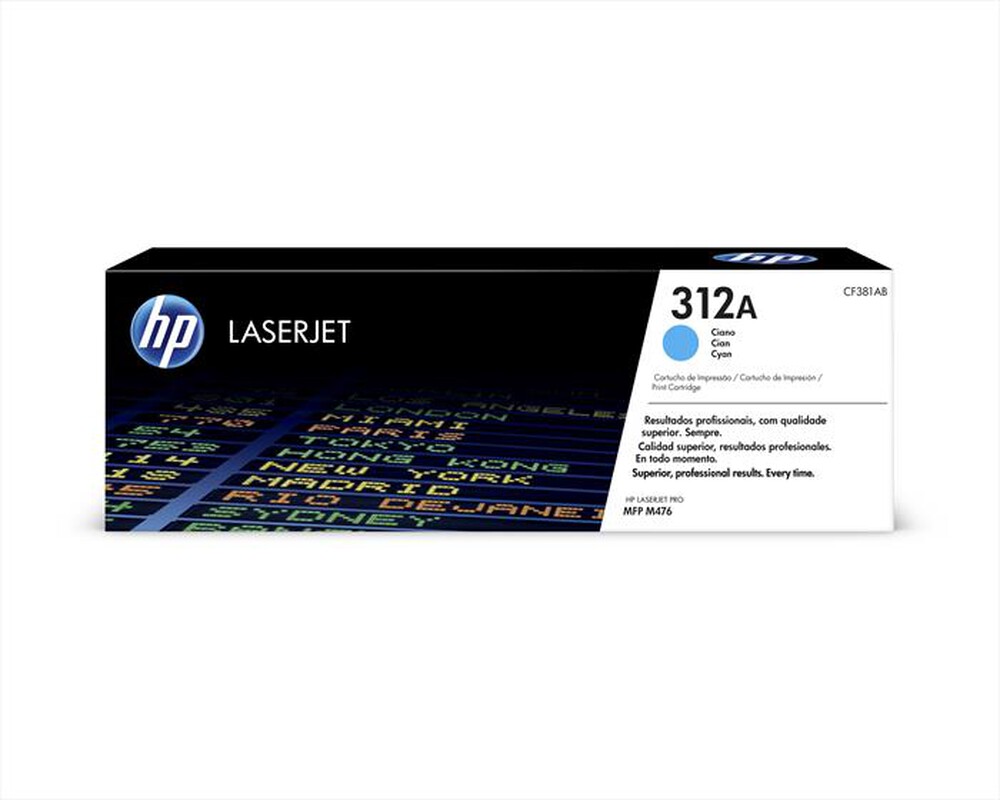 Immagine del prodotto HP - TONER CIANO HP 312A-Ciano