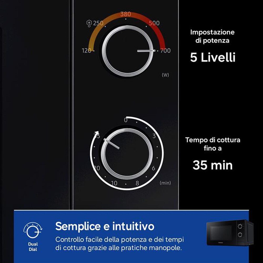 Immagine del prodotto SAMSUNG - MS20A3010AL/ET-NERO