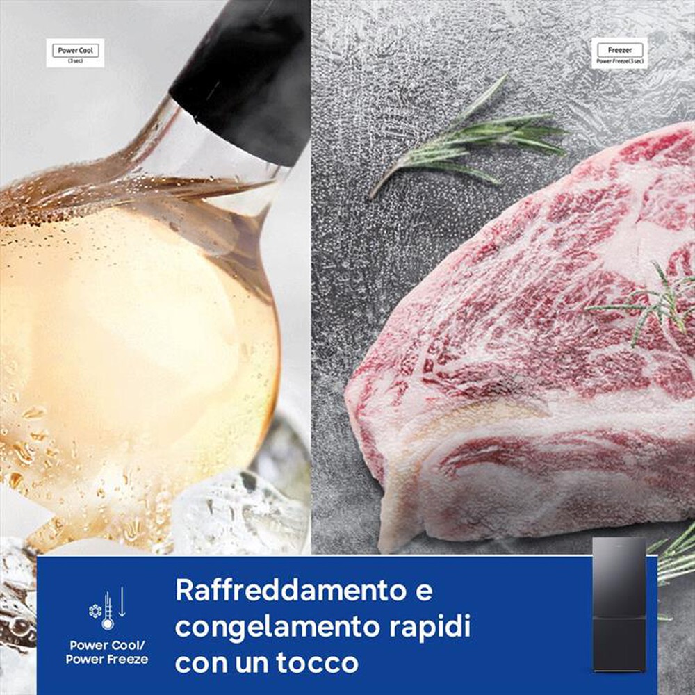 Immagine del prodotto SAMSUNG - Frigorifero combinato RB50DG601EB1EF ClasseE 508lt-Antracite