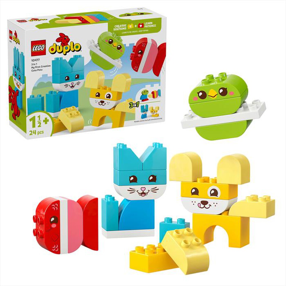 Immagine del prodotto LEGO - DUPLO Animali domestici creativi 3 in 1 - 10477