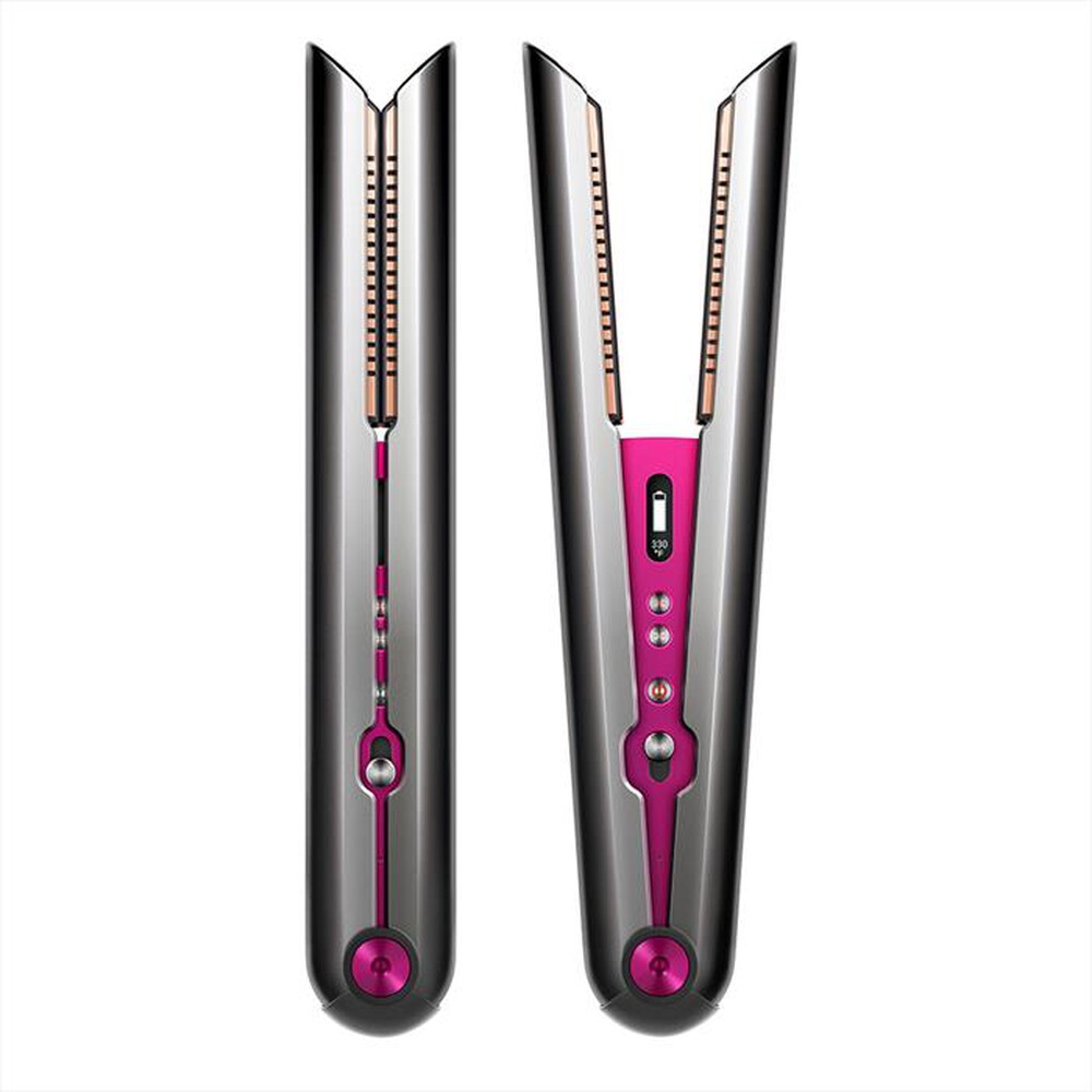 "DYSON - Piastra per capelli CORRALE-NERO NICKEL/FUCSIA"