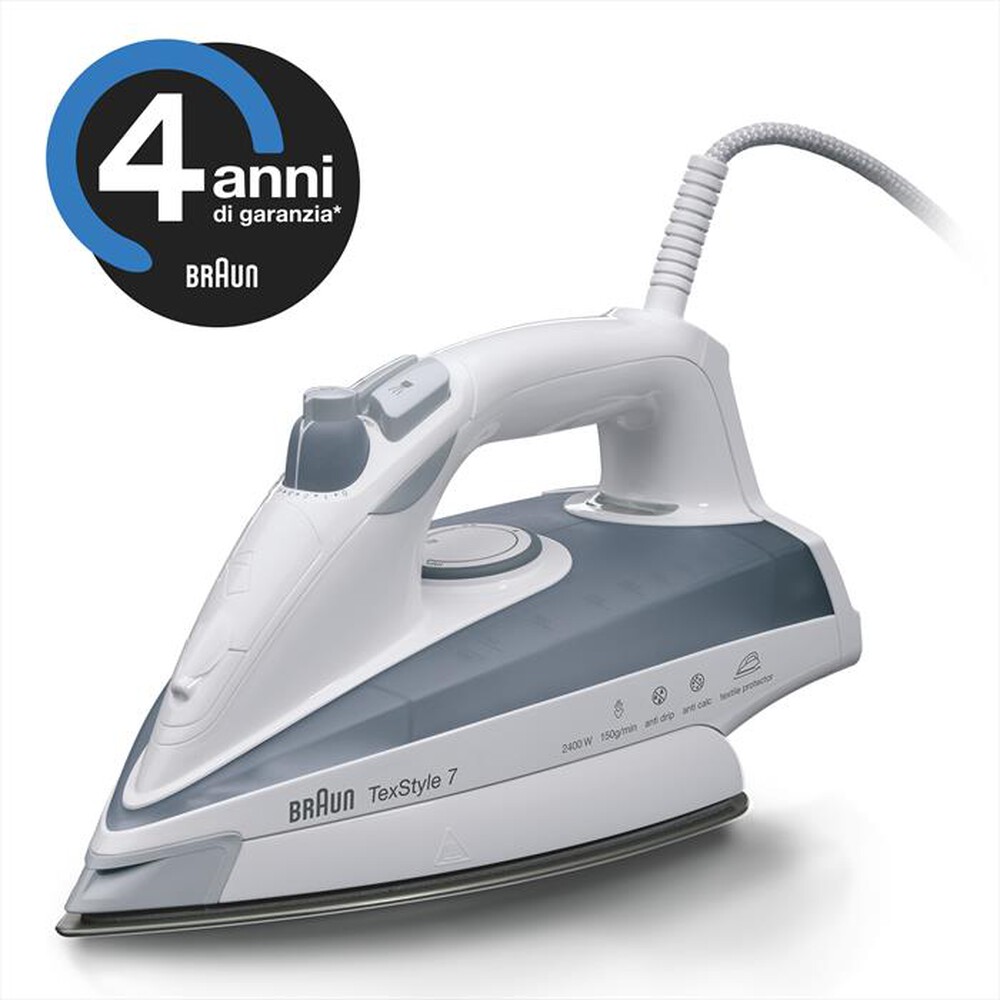 "BRAUN - TS735TP TexStyle 7-Grigio/Bianco"