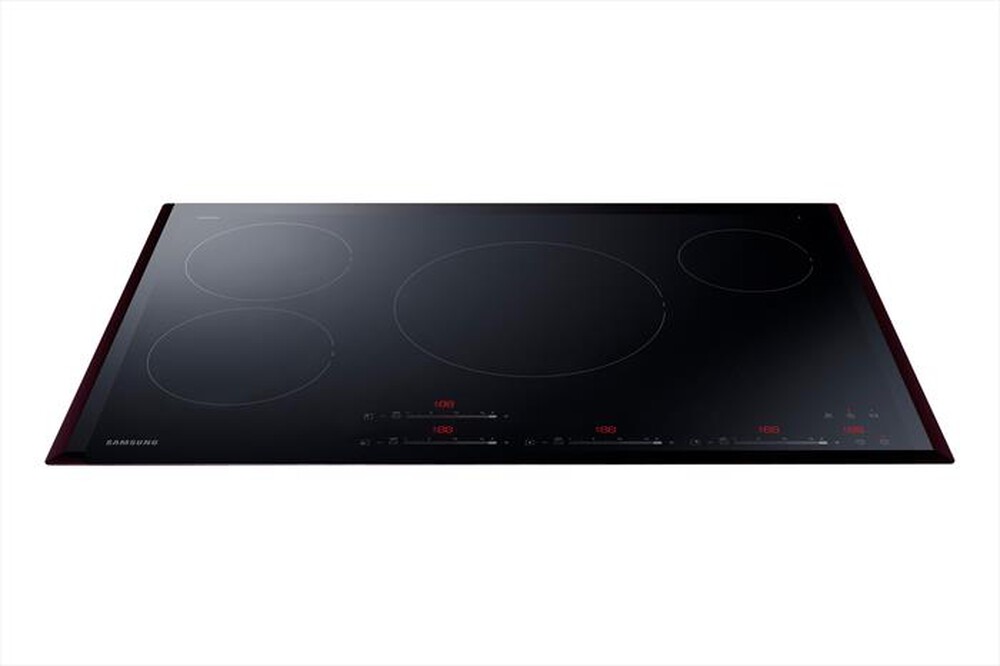 "SAMSUNG - Piano elettrico induzione NZ84F7NB6AB/ET 80 cm-Vetro Ceramica Nero"