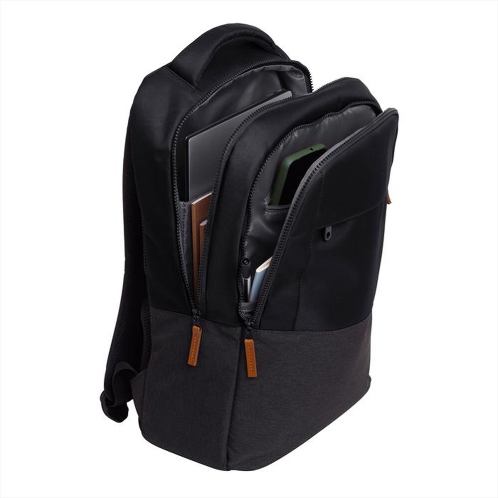 "TRUST - Zaino per laptop fino a 16’’ LISBOA 16\" BACKPACK-Black"