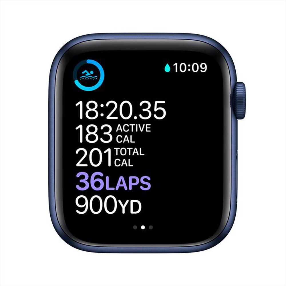 "APPLE - Watch Series 6 GPS+Cellular 44mm All Blu-Cinturino Sportivo Blu"