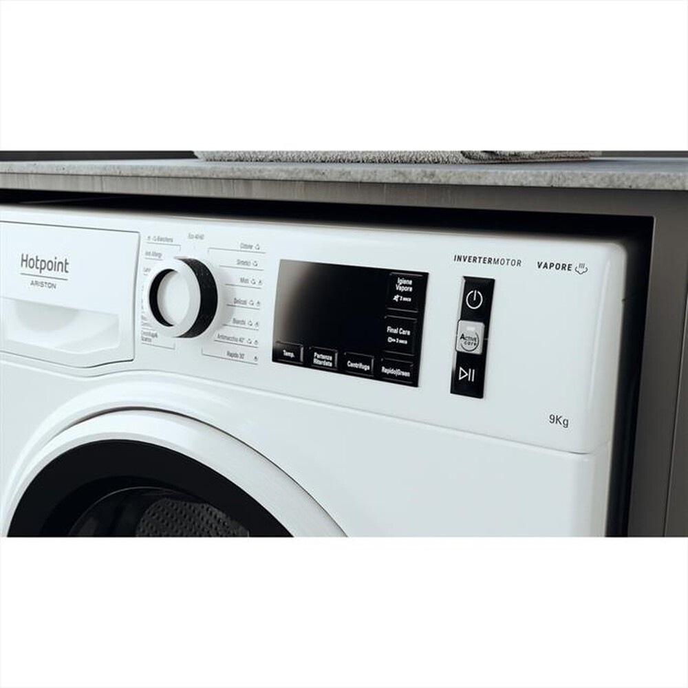"HOTPOINT ARISTON - Lavatrice incasso ACTIVE 20 NG96W IT N 9Kg ClasseA-Bianco"