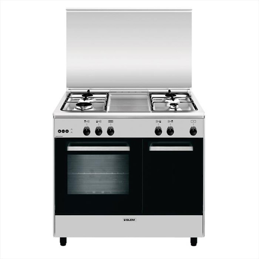 "GLEM GAS - Cucina a gas AR964VI Classe A-Inox"