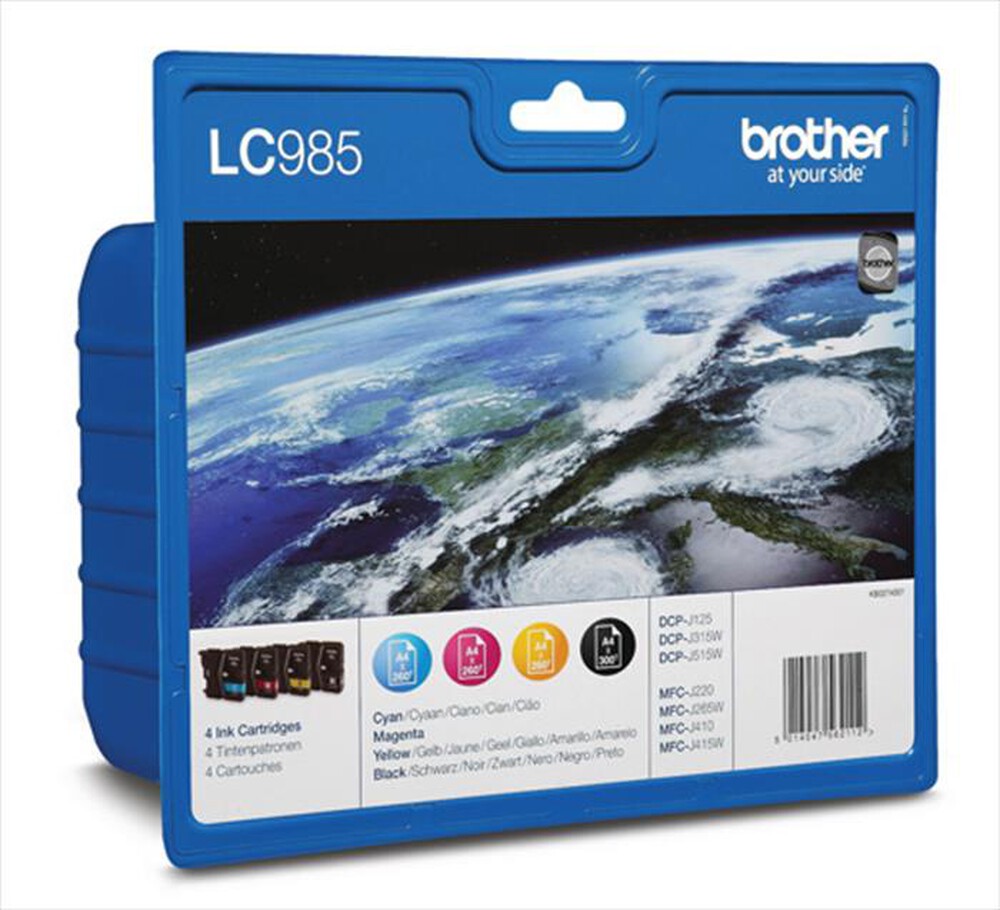 "BROTHER - MULTIPACK 300 NERO-CIANO-MAGENTA-GIALLO"