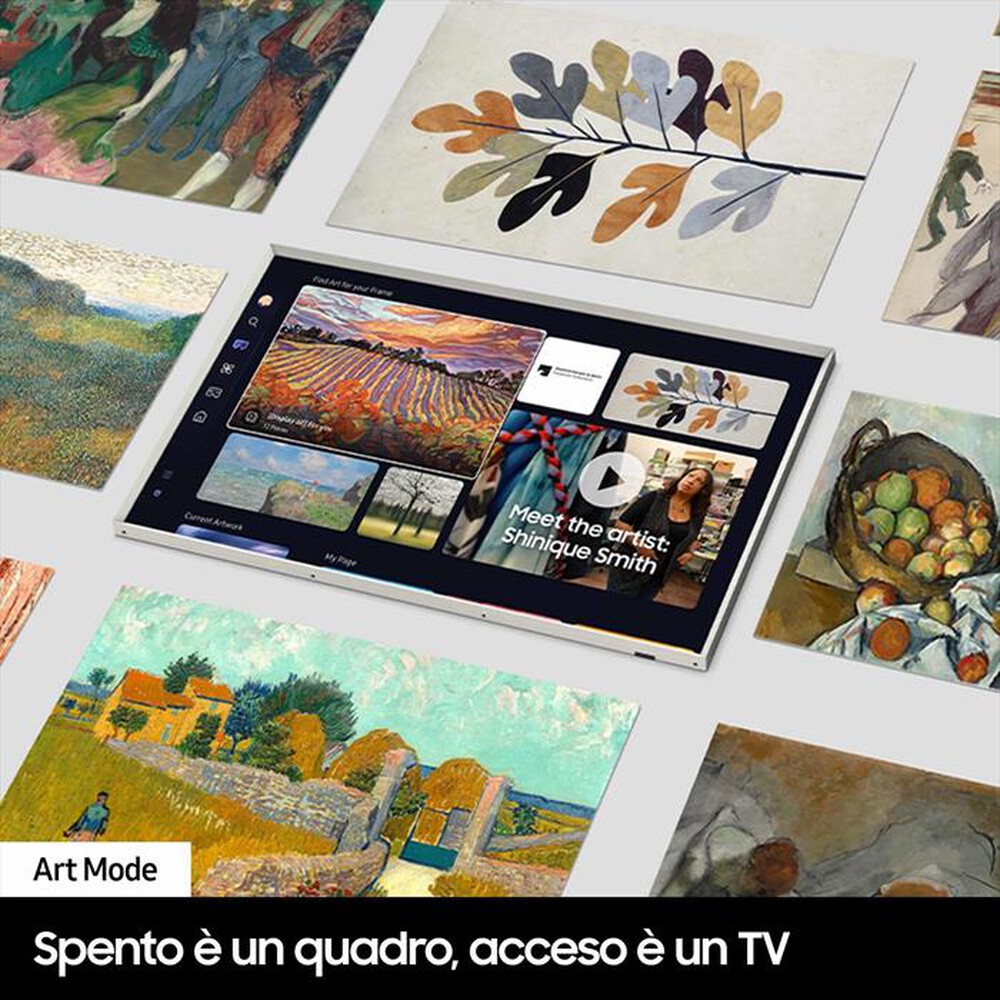 Immagine del prodotto SAMSUNG - Smart TV Q-LED UHD 4K 55" QE55LS03DAUXZT-Black