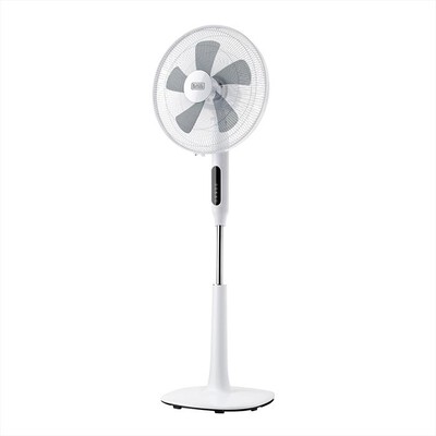 BLACK & DECKER - Ventilatore a piantana BXEFP50E-Bianco