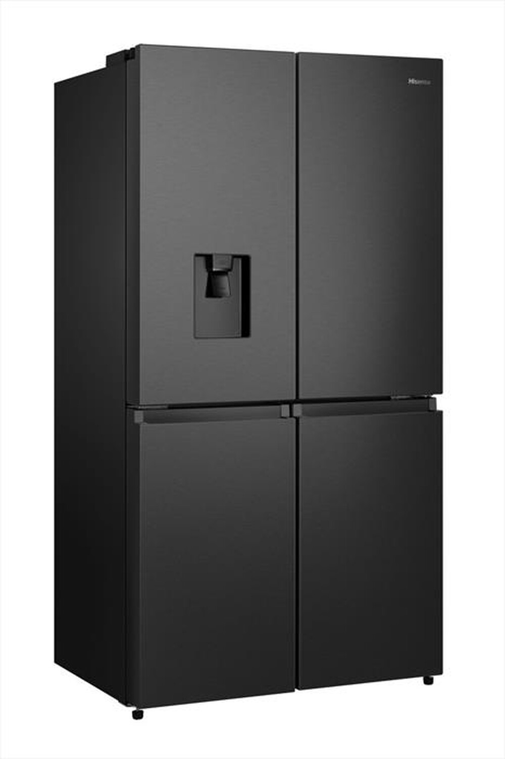 "HISENSE - Frigorifero 4 porte RQ758N4SWFE Classe E 606 lt-Black Inox"