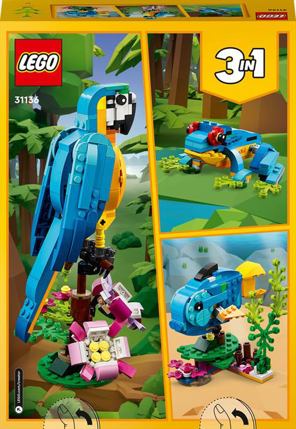 Immagine del prodotto LEGO - CREATOR Pappagallo esotico 31136