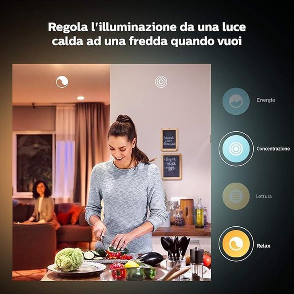 "PHILIPS - PHILIPS HUE WHITE AND COLOR AMBIANCE-Bianco"