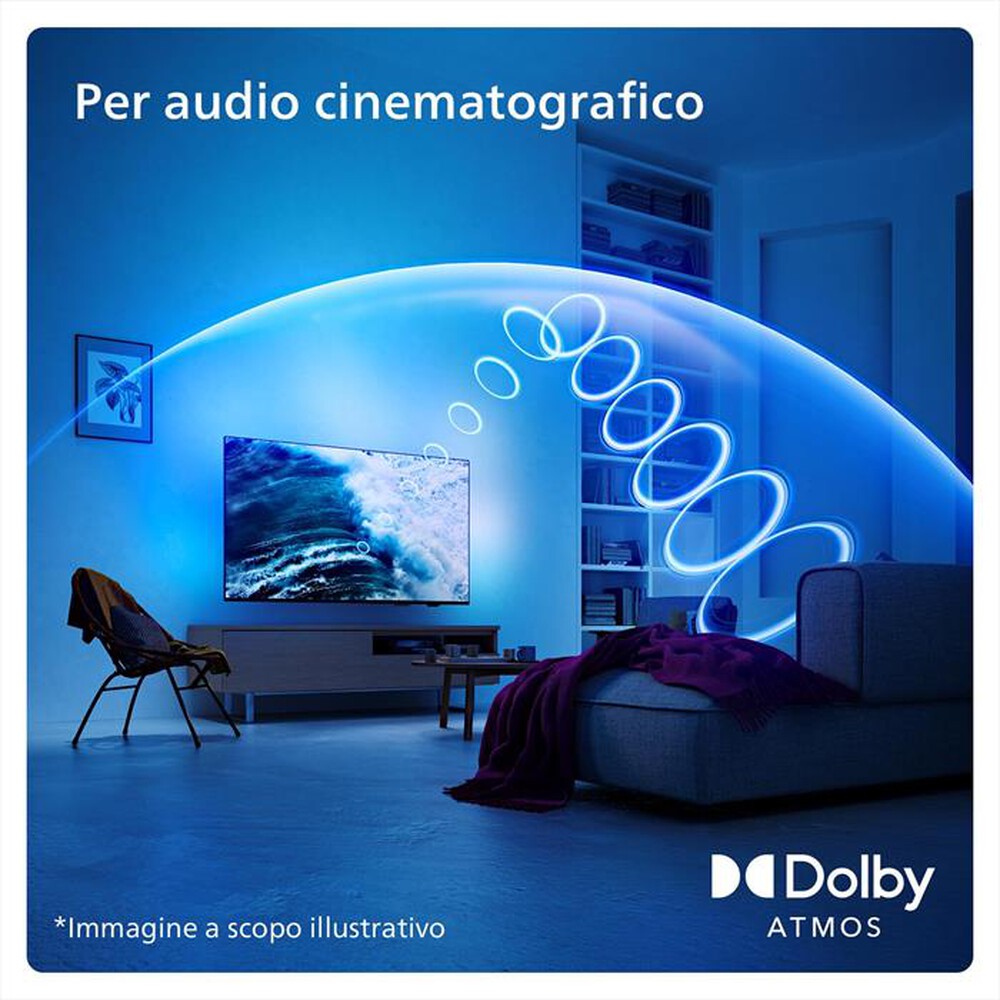 Immagine del prodotto PHILIPS - Smart TV LED UHD 4K 55" 55PUS8009/12-Black