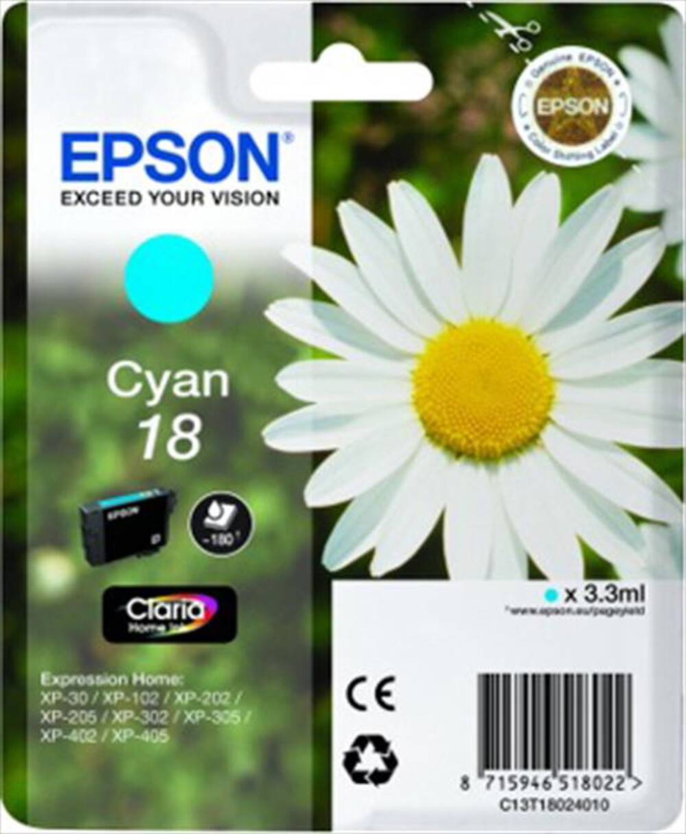 "EPSON - Claria Home ciano C13T18024020"