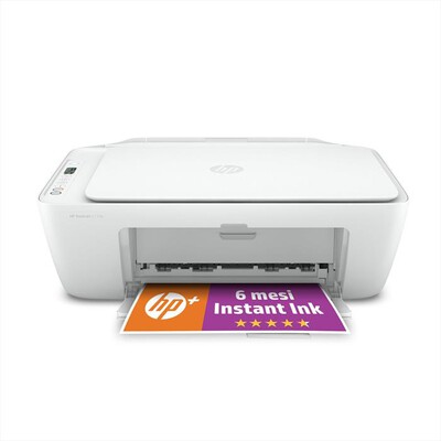 HP - Multifunzione DESKJET 2710E 6 MESI INCHIOSTRO HP+-Bianca