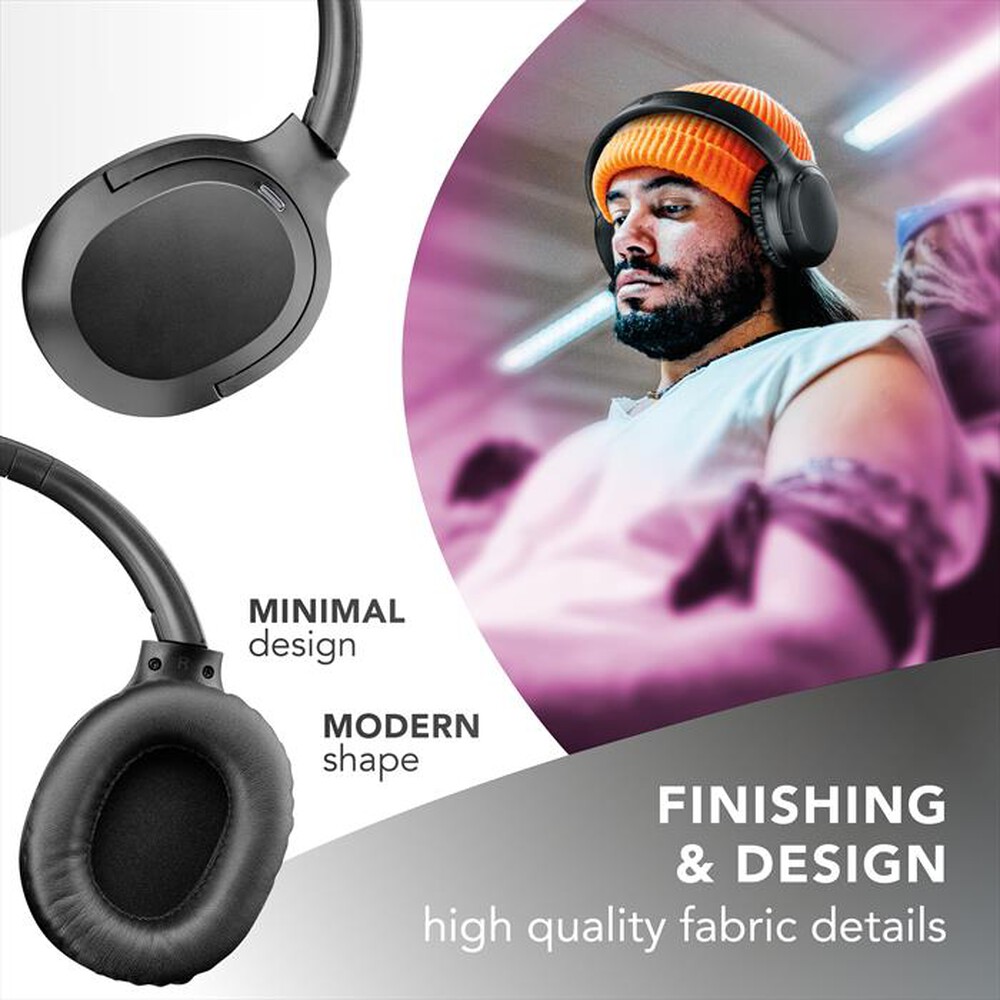 Immagine del prodotto MUSIC SOUND - Cuffie a padiglione chiuso NIMBUS-Black