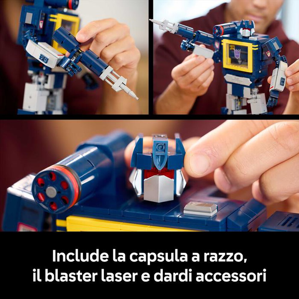 Immagine del prodotto LEGO - ICONS Transformers: Soundwave 10358