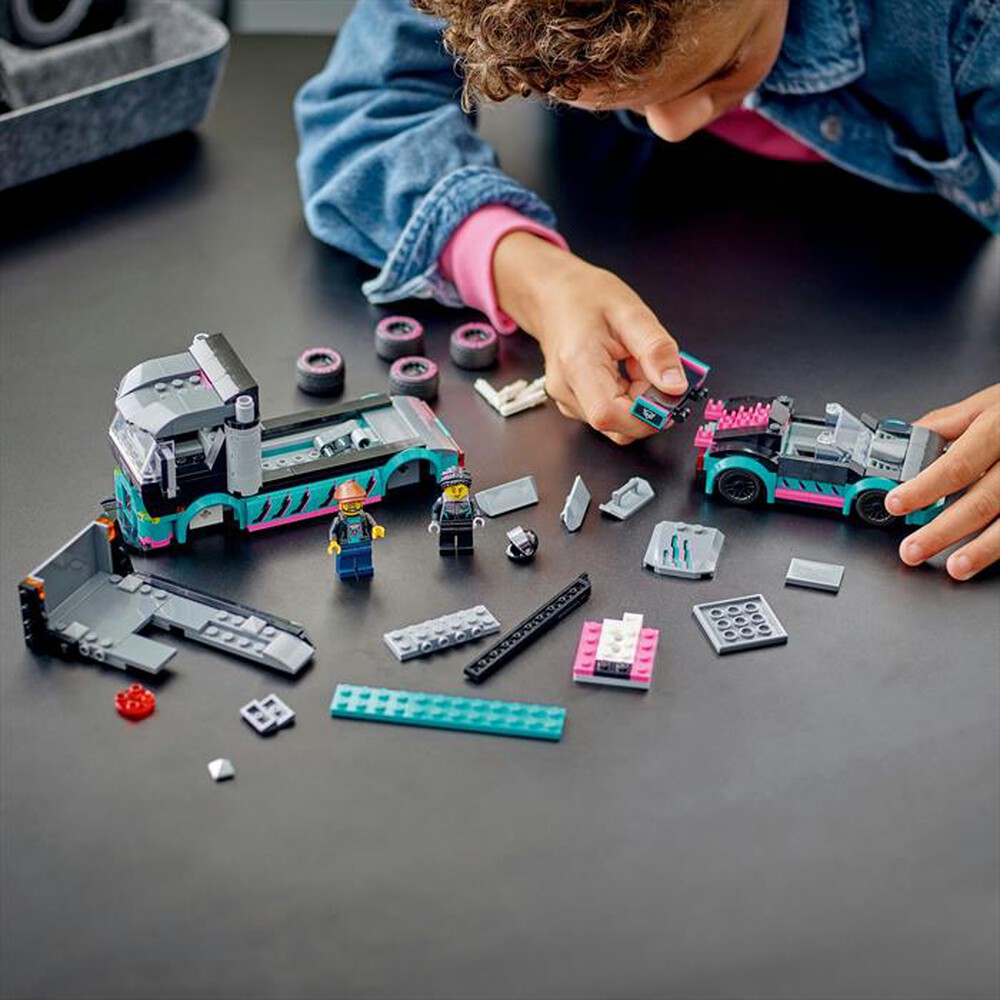 Immagine del prodotto LEGO - CITY Auto da corsa e trasportatore 60406