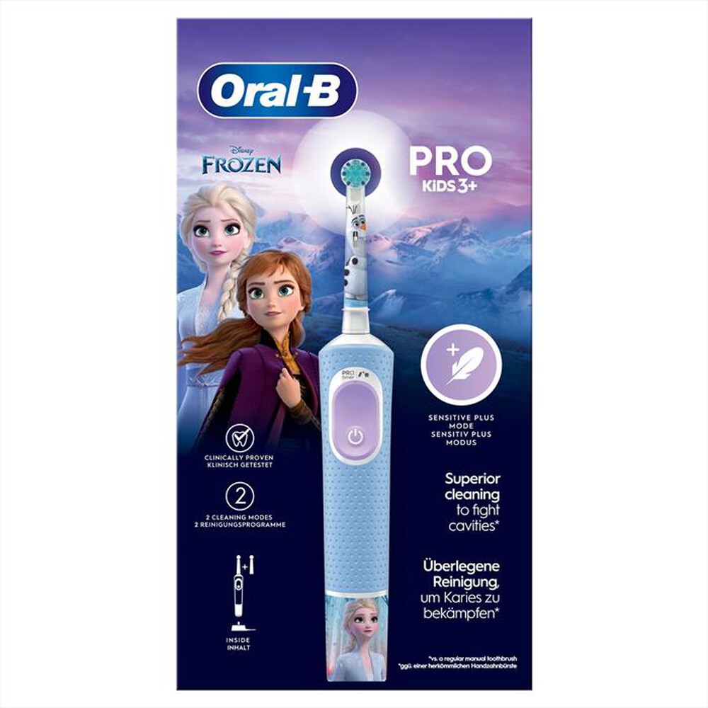 "ORAL-B - Spazzolino elettrico PRO KIDS-Azzurro"