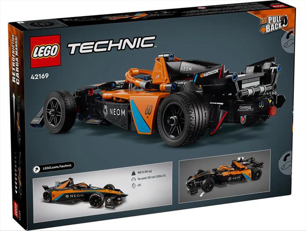 "LEGO - TECHNIC NEOM McLaren Formula E Race Car - 42169-Multicolore"