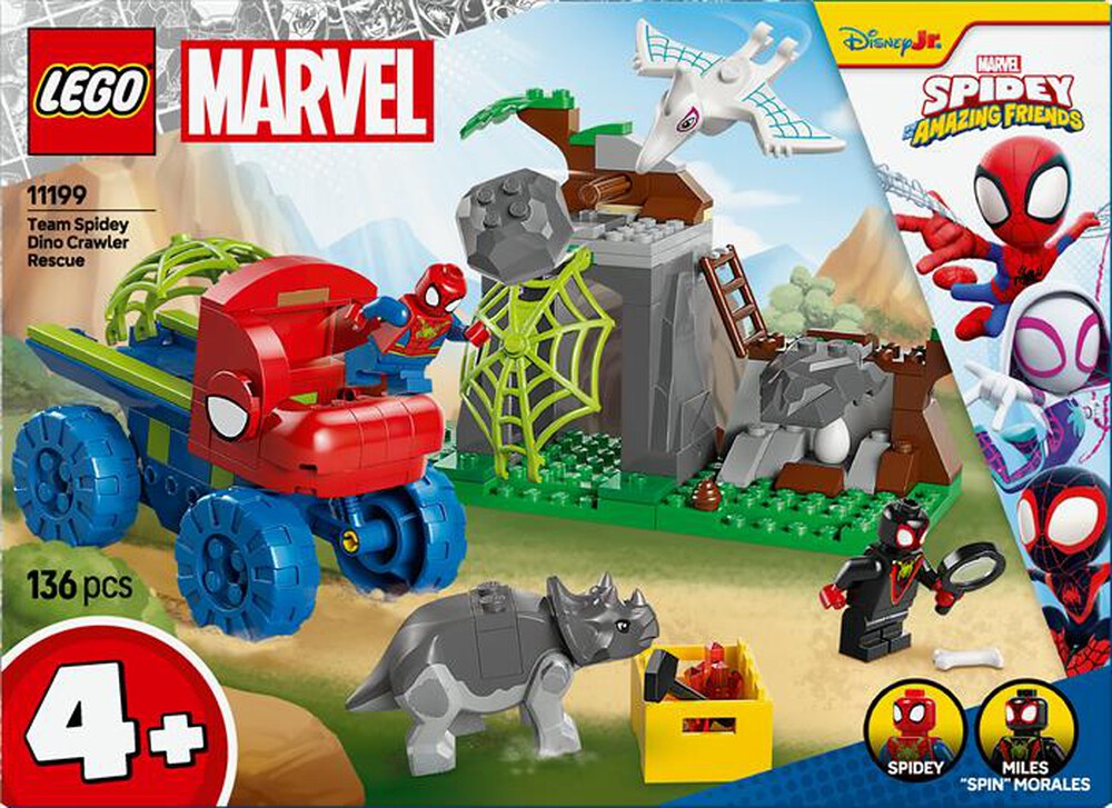 Immagine del prodotto LEGO - SPIDEY Team SPIDEY: salvataggio su dinoruspa 11199