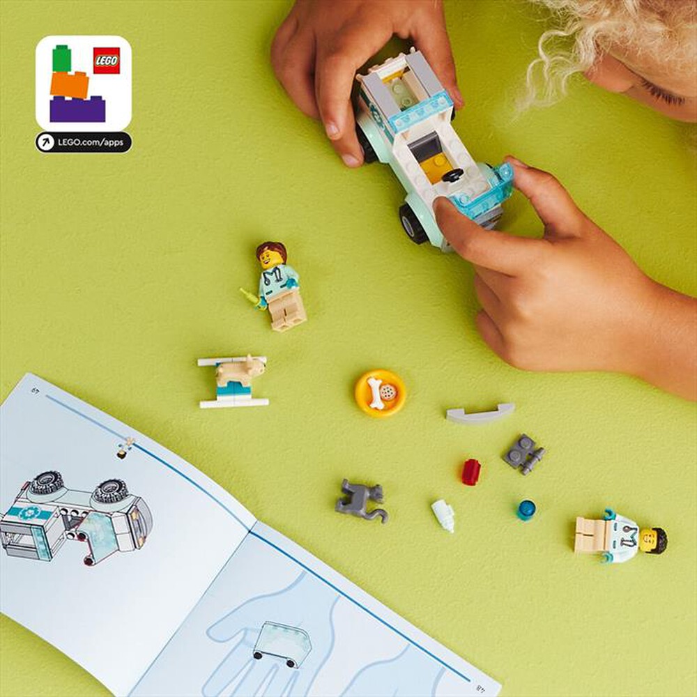 Immagine del prodotto LEGO - CITY FURGONCINO DI SOCCORSO DEL VETERINARIO -60382