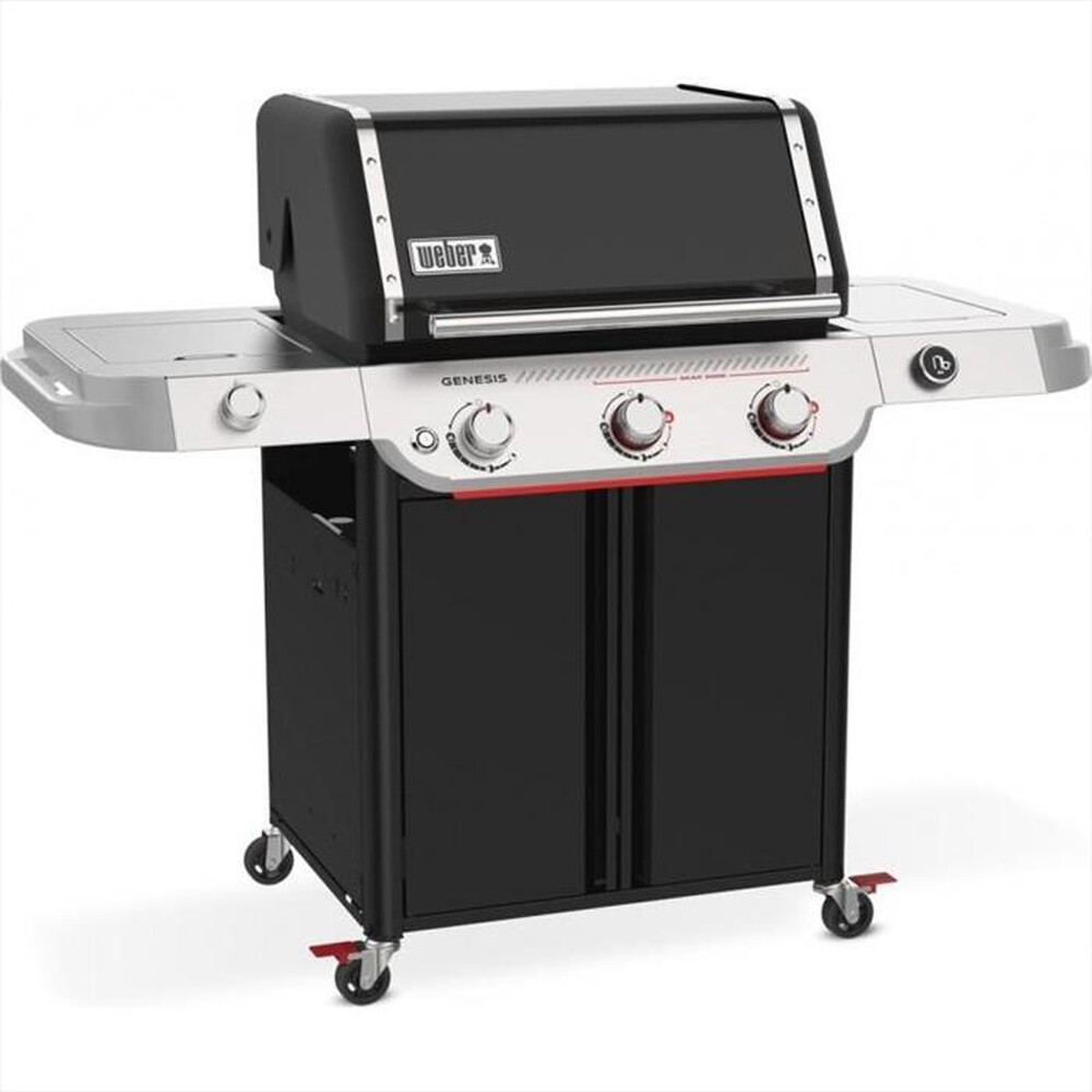 "WEBER - Barbecue a 3 bruciatori GENESIS E-335-Nero / Alluminio"
