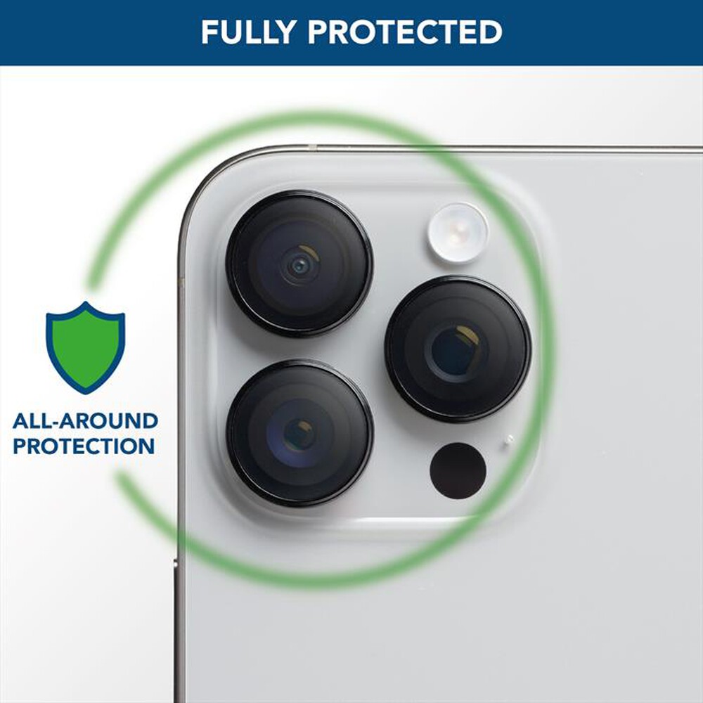 Immagine del prodotto CELLULARLINE - CAMERA LENS RING - IPHONE 16 PRO/16 PRO MAX-Transparent