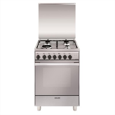 GLEM GAS - Cucina a gas U664MI Classe A-Inox