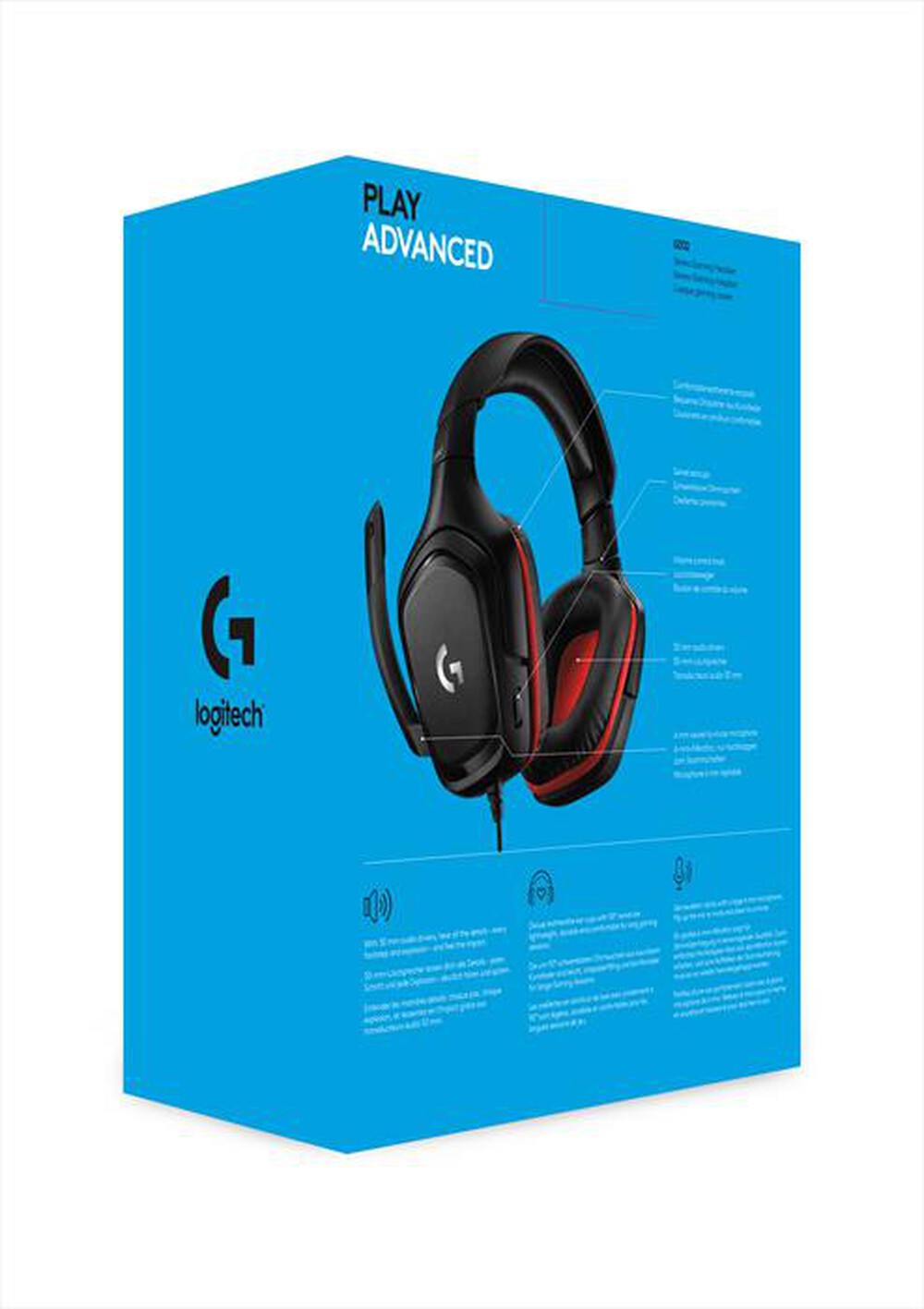 "LOGITECH - G332-Nero"
